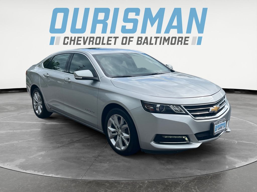 Silver Ice Metallic 2018 Chevrolet Impala Sedan Front-Wheel Drive 6-Speed Automatic Overdrive