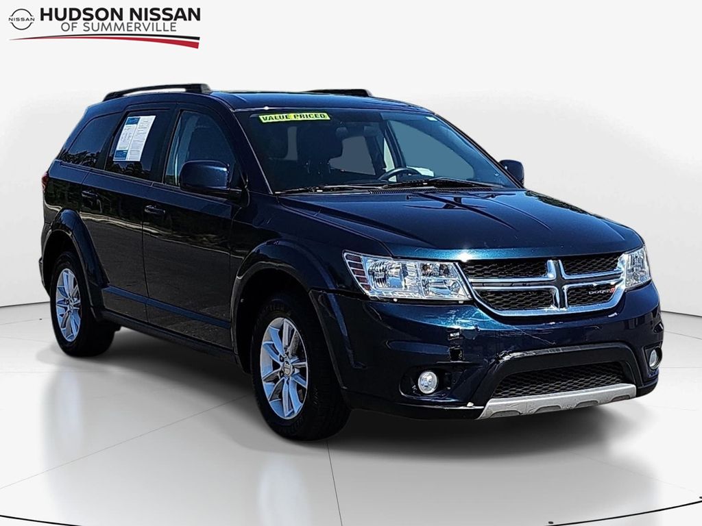 Fathom Blue Pearlcoat 2015 Dodge Journey SXT AWD SUV / Crossover All-Wheel Drive 6-Speed Automatic