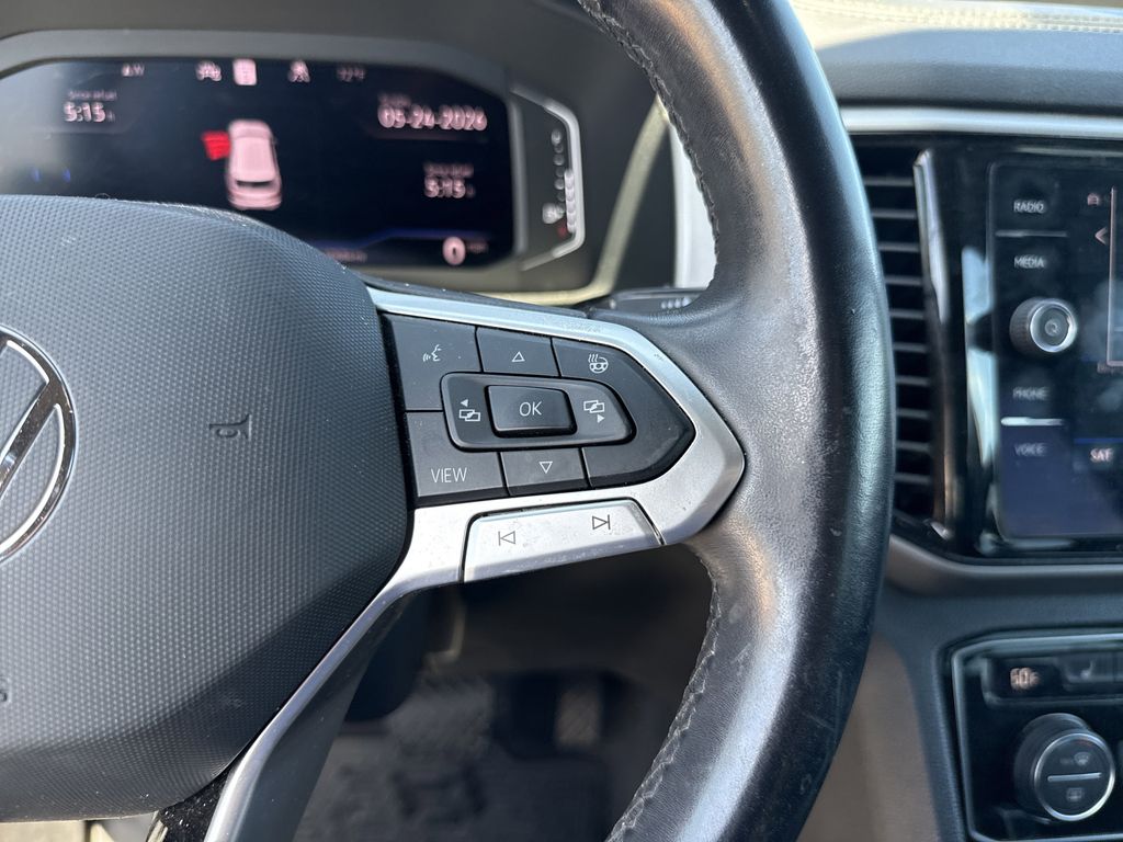 2020 Volkswagen Atlas Cross Sport 2.0T SEL White at DeMontrond Auto Country