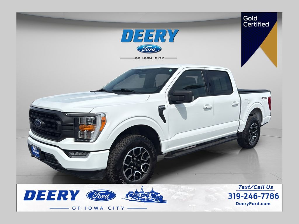 Oxford White 2023 Ford F-150 Pickup Truck Four-Wheel Drive Automatic