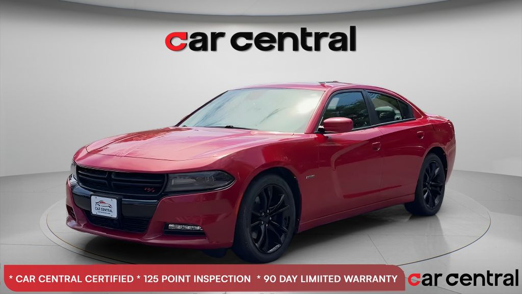 Redline Red Tricoat Pearl 2015 Dodge Charger Sedan Rear-Wheel Drive 8-Speed Automatic