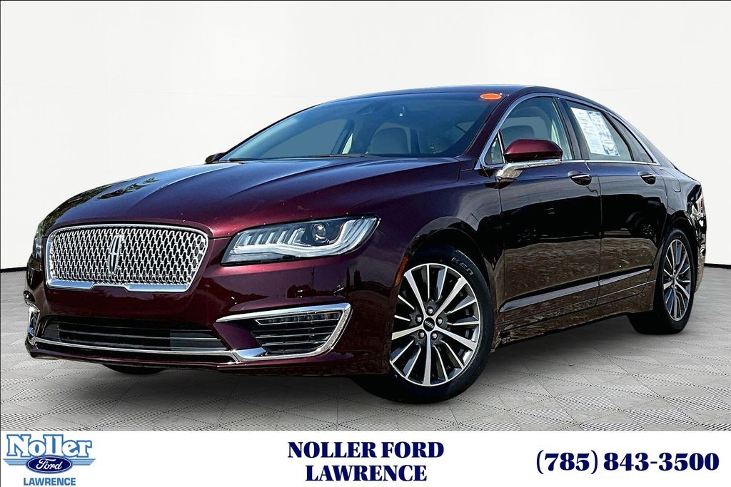 Red (Burgundy) 2018 Lincoln MKZ Select FWD Sedan Front-Wheel Drive 6-Speed Automatic