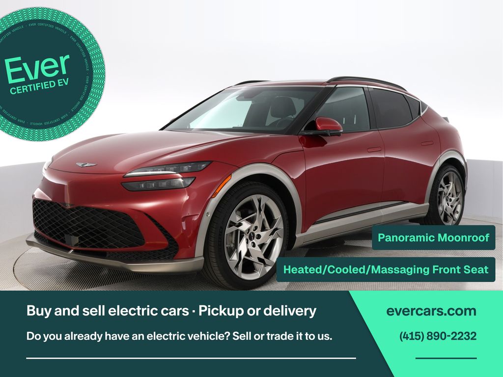 Mauna Red 2023 Genesis GV60 SUV / Crossover All-Wheel Drive 1-Speed Automatic