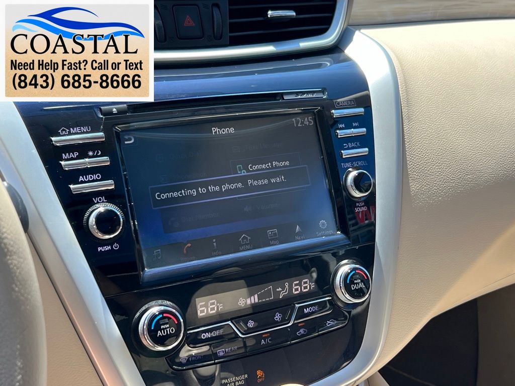 2017 Nissan Murano SV White at Coastal Chevrolet Cadillac
