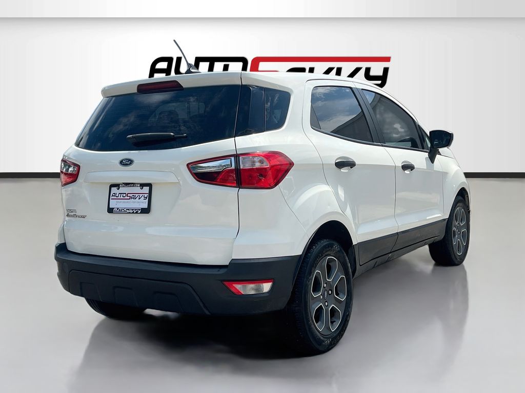 2021 Ford EcoSport S White at Baytown Hyundai
