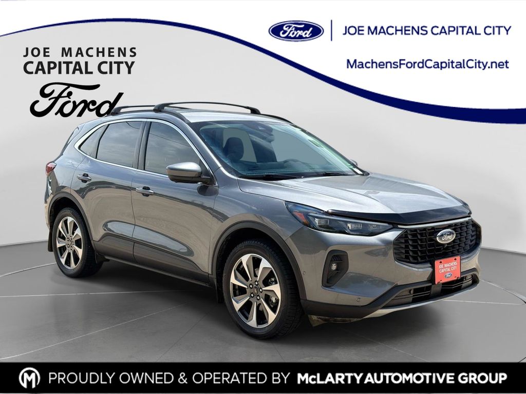 Gray Metallic 2024 Ford Escape SUV / Crossover All-Wheel Drive 8-Speed Automatic