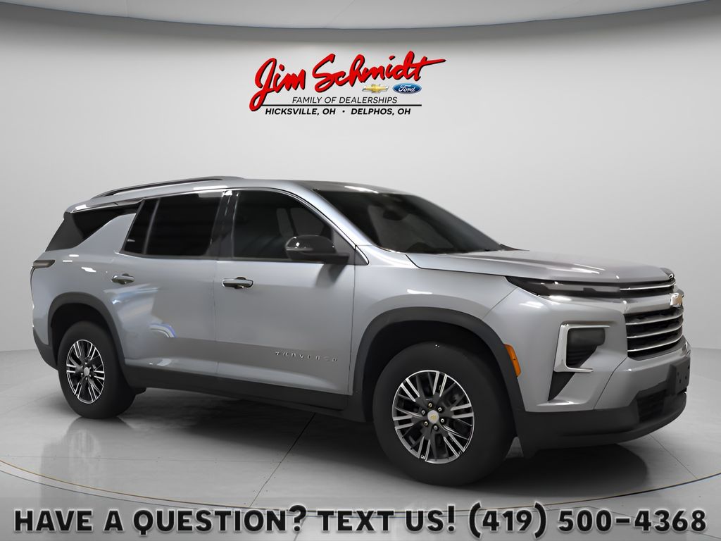 Sterling Gray Metallic 2026 Chevrolet Traverse SUV / Crossover Four-Wheel Drive 8-Speed Automatic