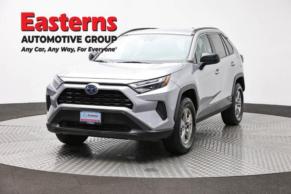 Silver Sky Metallic 2023 Toyota RAV4 Hybrid SUV / Crossover All-Wheel Drive Continuously Variable Transmission