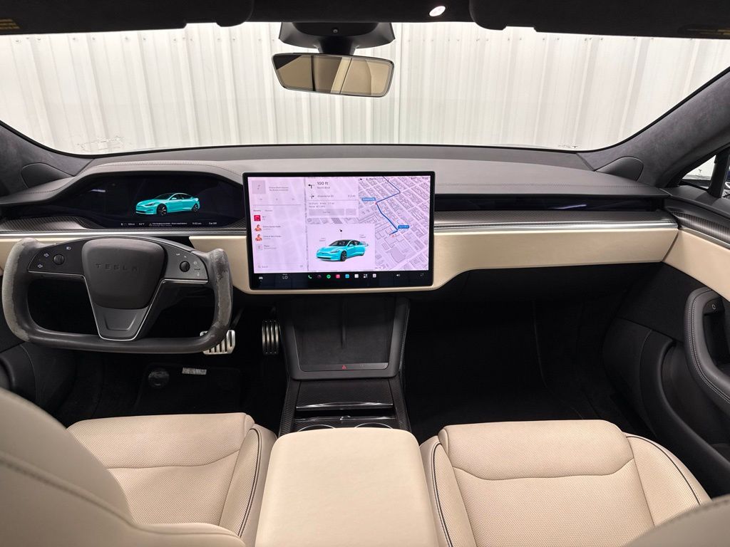 2022 Tesla Model S Plaid Blue at Ultimate Motorsports