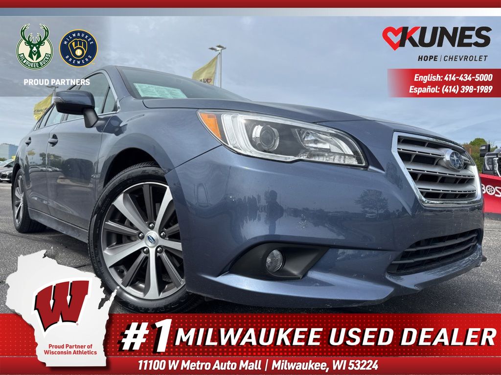 Twilight Blue Metallic 2017 Subaru Legacy Sedan All-Wheel Drive Continuously Variable Transmission