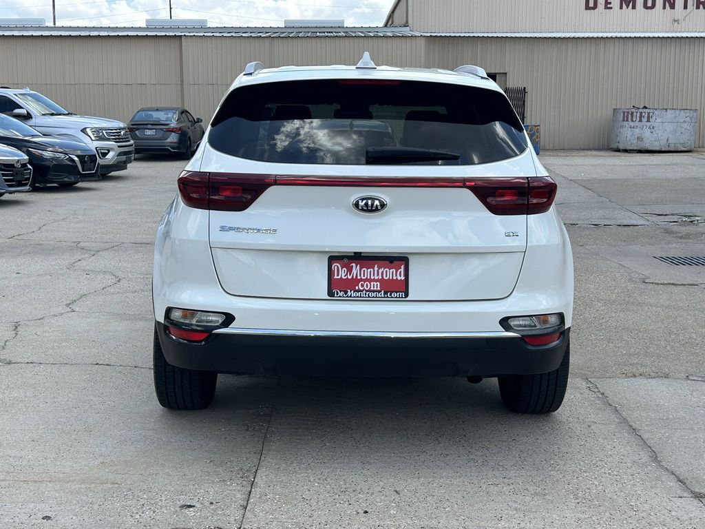 2021 Kia Sportage EX White at DeMontrond Automotive Group