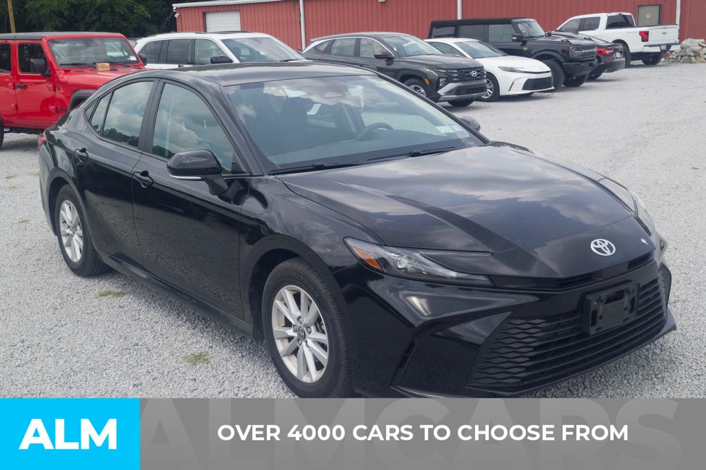 Used 2025 Black Toyota LE image 2