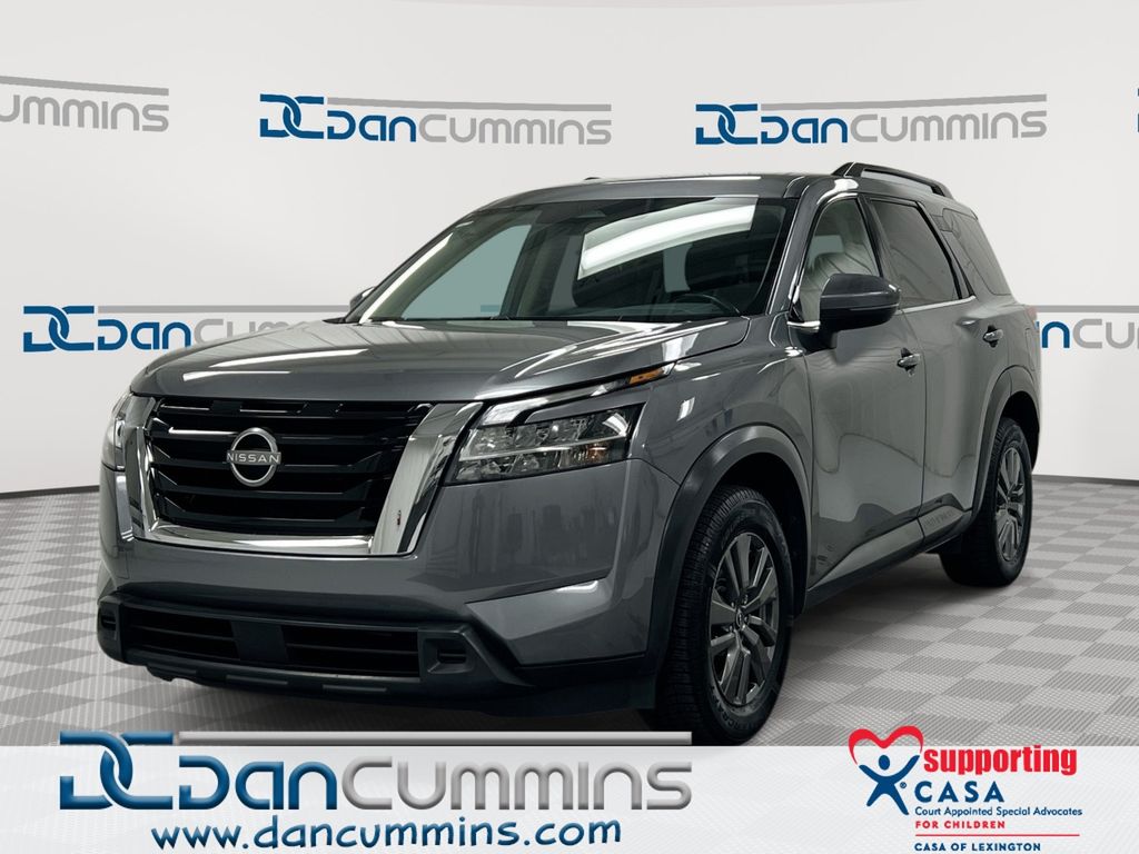 Gray (Gun Metallic) 2022 Nissan Pathfinder SUV / Crossover Front-Wheel Drive 9-Speed Automatic