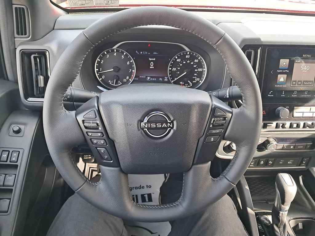 2026 Nissan Frontier SV Red at John Sisson Motors