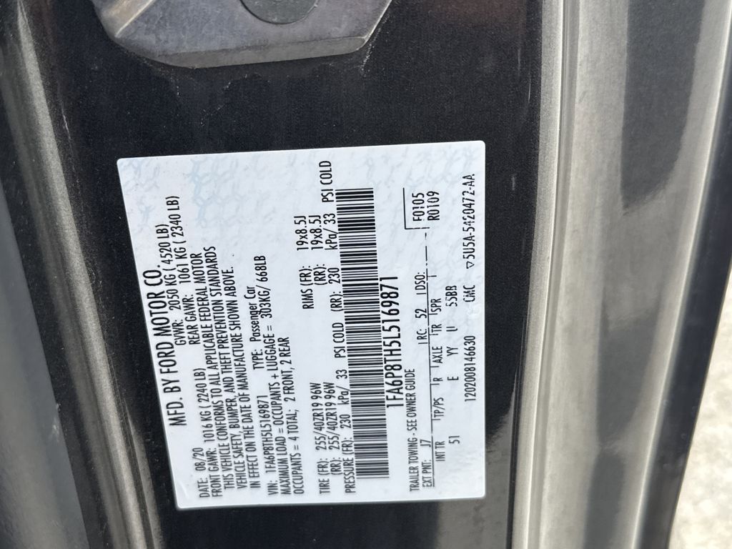 2020 Ford Mustang EcoBoost Premium Gray at Don McGill Toyota
