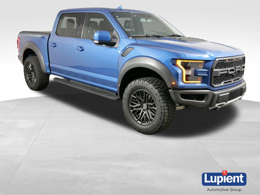 Blue Metallic 2019 Ford F-150 Pickup Truck Four-Wheel Drive Automatic