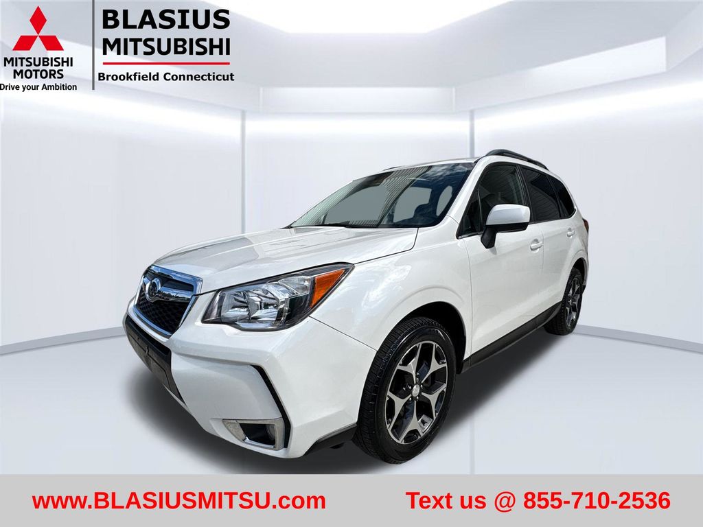 Satin White Pearl 2014 Subaru Forester SUV / Crossover All-Wheel Drive Continuously Variable Transmission
