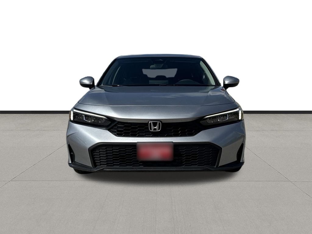 2025 Honda Civic LX Silver at Community Honda