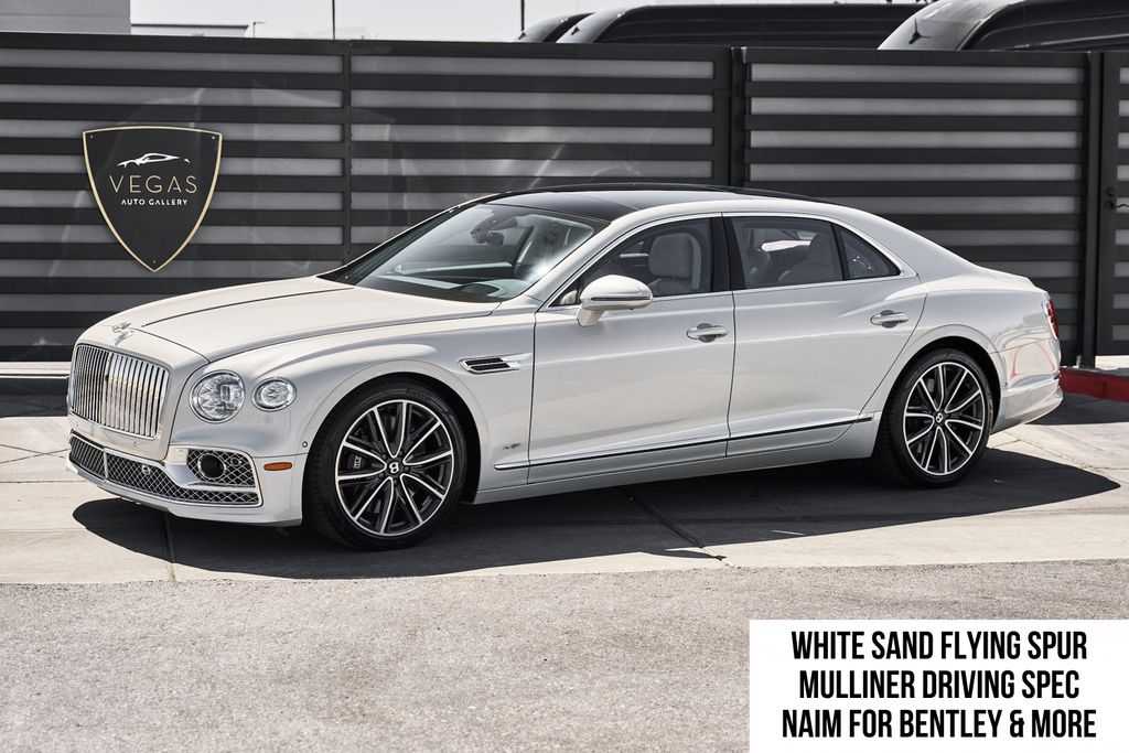 White Sand by Mulliner 2022 Bentley Flying Spur W12 AWD Sedan All-Wheel Drive 8-Speed Automatic