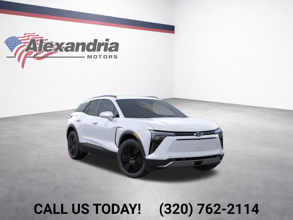 Summit White 2025 Chevrolet Blazer EV SUV / Crossover All-Wheel Drive 1-Speed Automatic