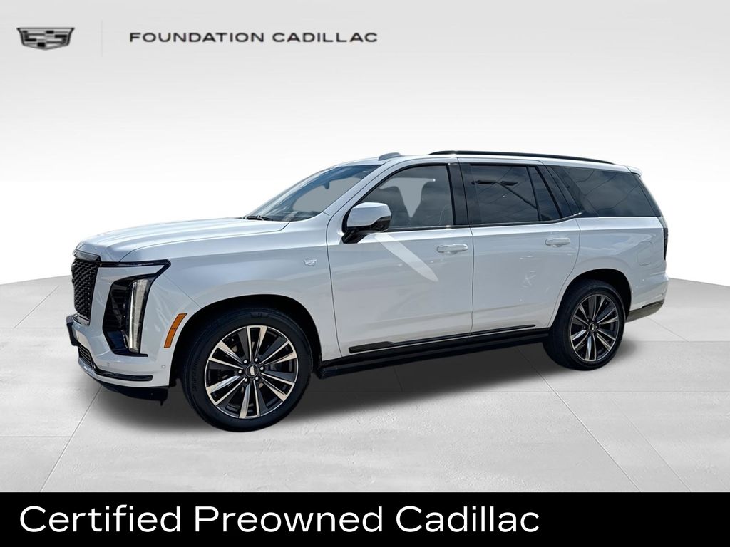 Vibrant White Tricoat 2026 Cadillac Escalade SUV / Crossover Four-Wheel Drive