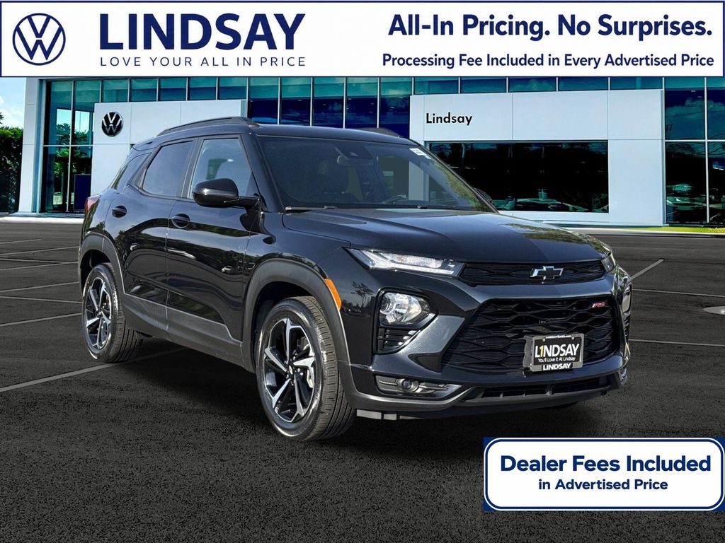 Mosaic Black Metallic 2023 Chevrolet Trailblazer RS FWD SUV / Crossover Front-Wheel Drive Continuously Variable Transmission