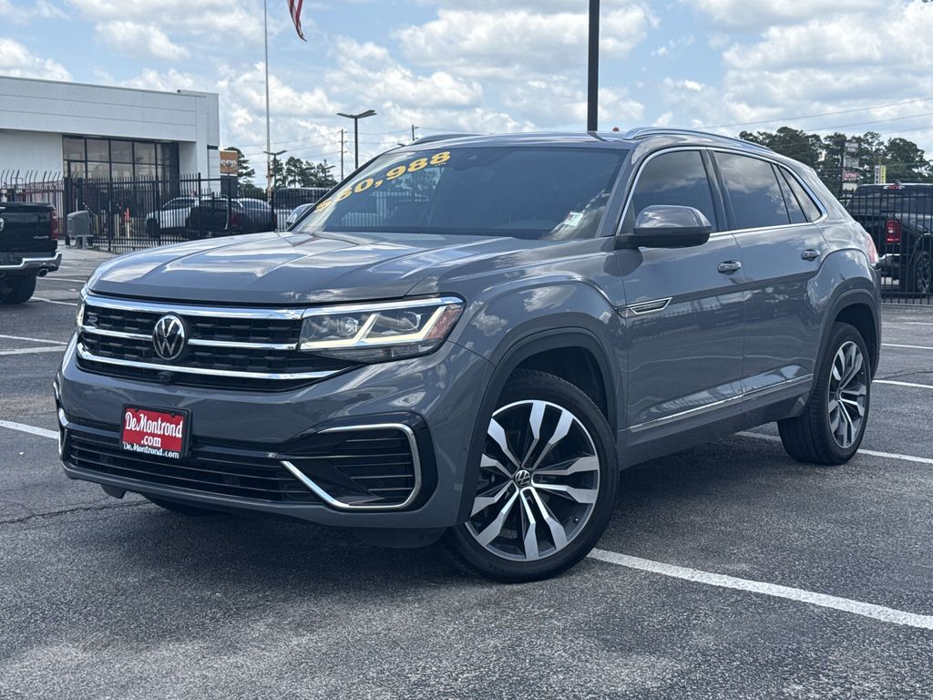 2023 Volkswagen Atlas Cross Sport 3.6L V6 SEL Premium R-Line Gray at Big Star Buick GMC