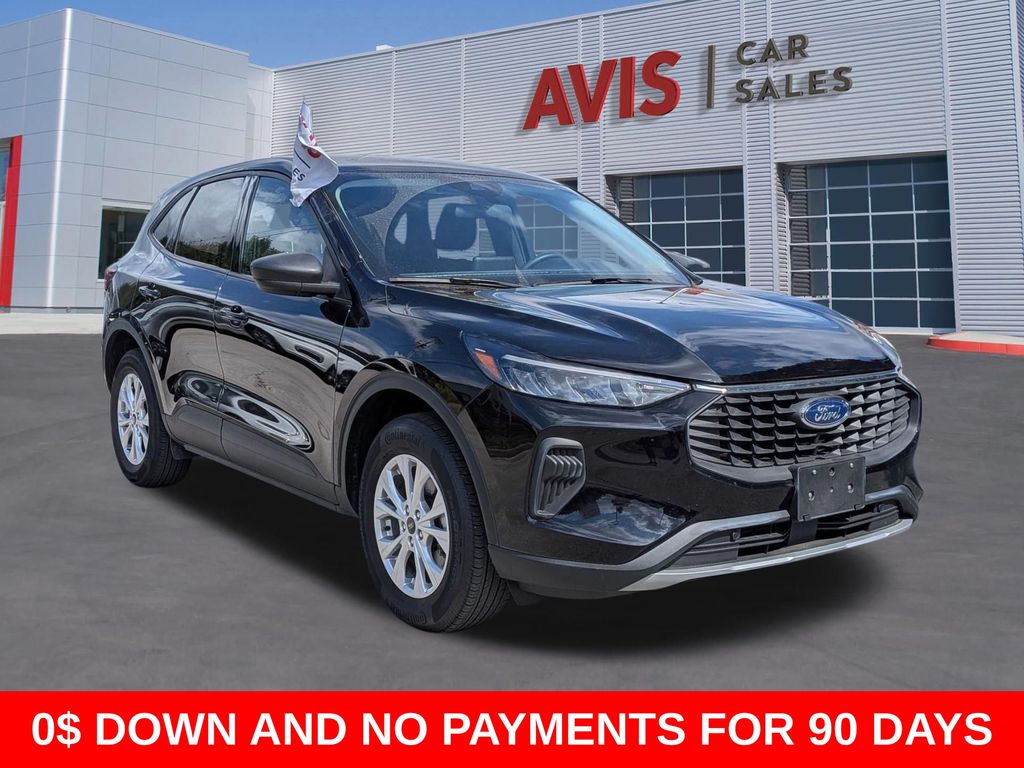 Agate Black Metallic 2025 Ford Escape Active AWD SUV / Crossover All-Wheel Drive 8-Speed Automatic
