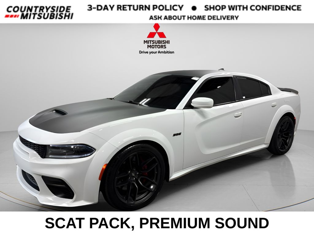 White Knuckle Clearcoat 2020 Dodge Charger Sedan Rear-Wheel Drive 8-Speed Automatic