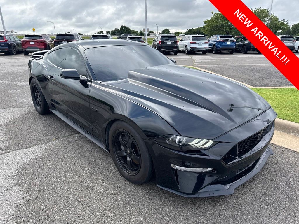 Shadow Black 2022 Ford Mustang Coupe Rear-Wheel Drive Automatic