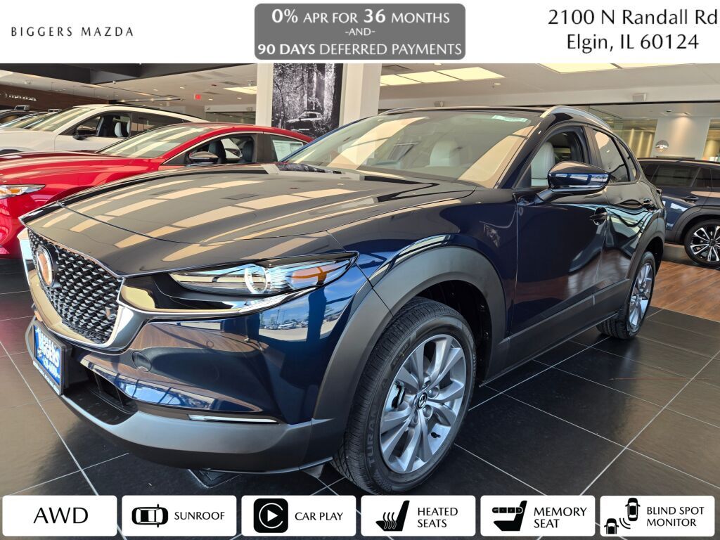 Crystal Blue 2026 Mazda CX-30 SUV / Crossover All-Wheel Drive 6-Speed Automatic