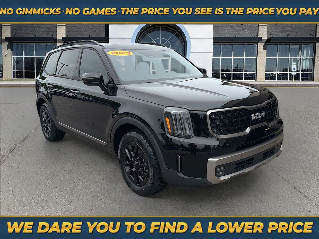 Ebony Black 2023 Kia Telluride SUV / Crossover All-Wheel Drive 8-Speed Automatic