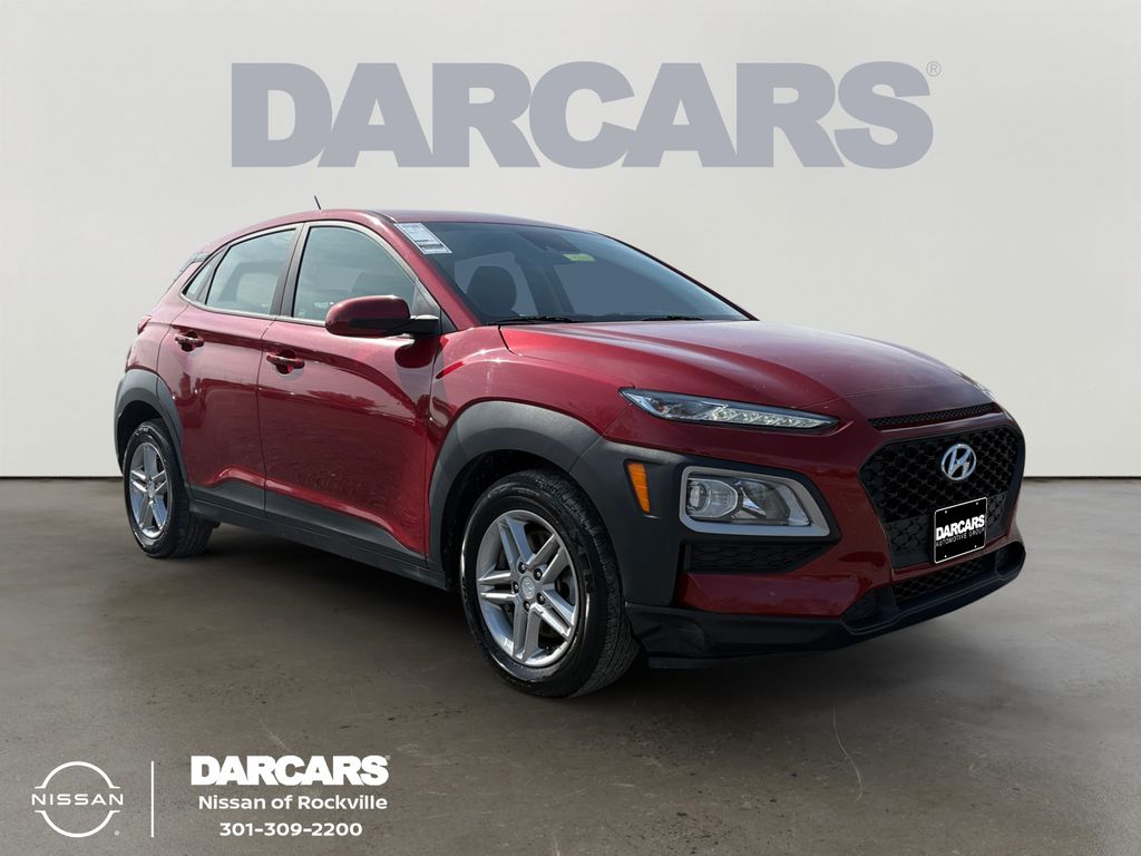 Pulse Red 2020 Hyundai Kona SUV / Crossover All-Wheel Drive 6-Speed Automatic