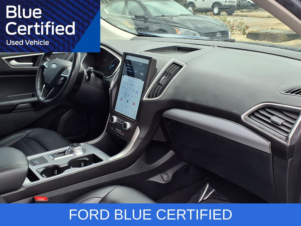 2021 Ford Edge SEL Blue at Legacy Ford