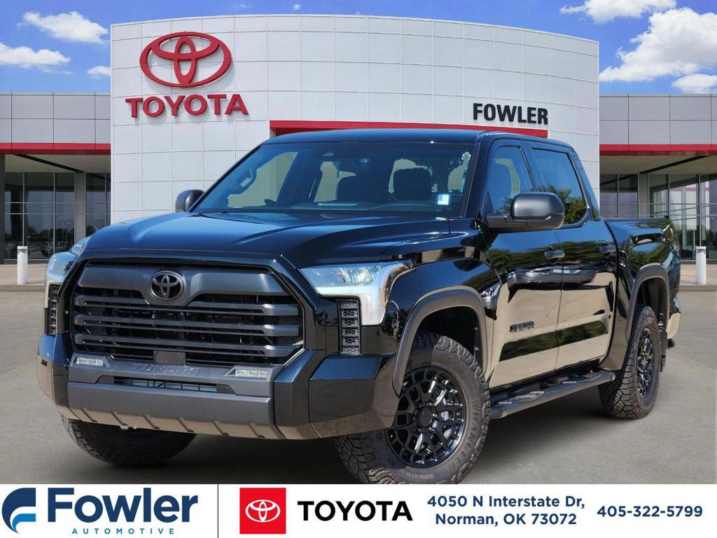 Midnight Black Metallic 2026 Toyota Tundra Pickup Truck Four-Wheel Drive Automatic