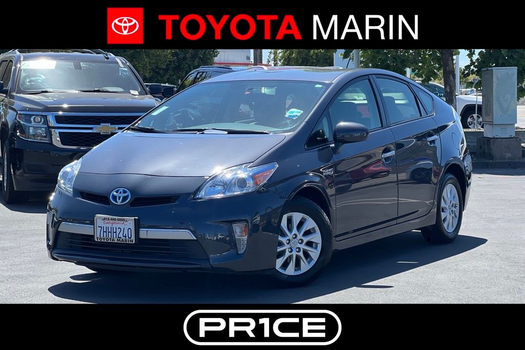 Winter Gray Metallic 2015 Toyota Prius Plug-In Hybrid Hatchback Front-Wheel Drive Continuously Variable Transmission