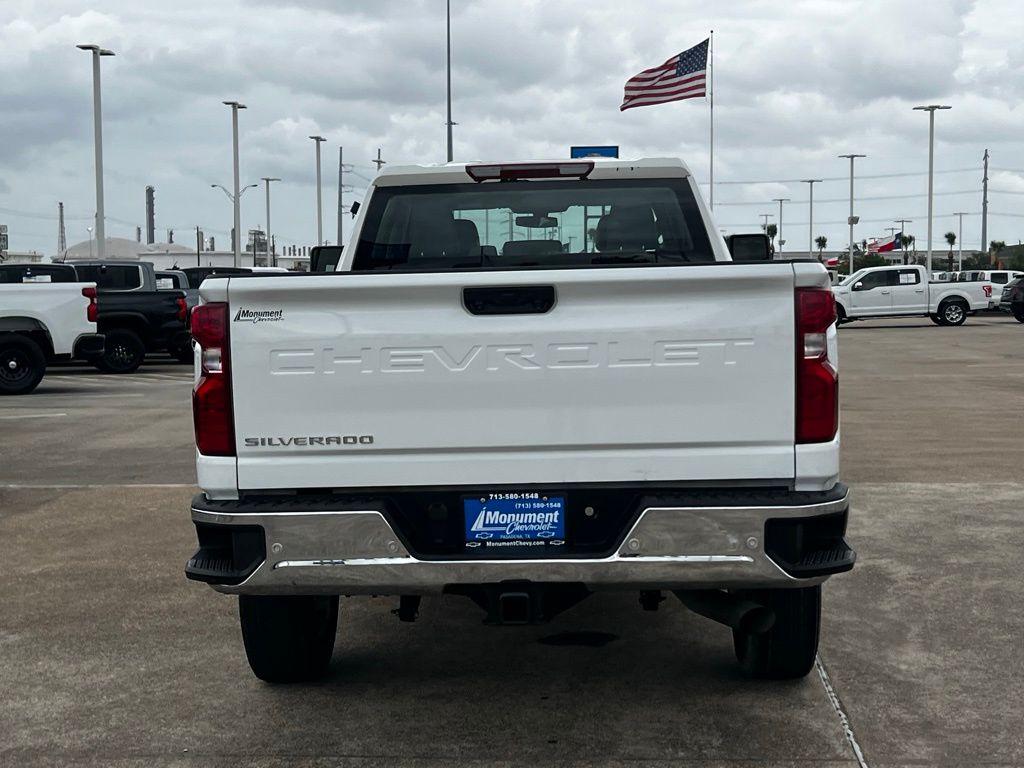2022 Chevrolet Silverado 2500HD Work Truck White at Wharton Chevrolet GMC