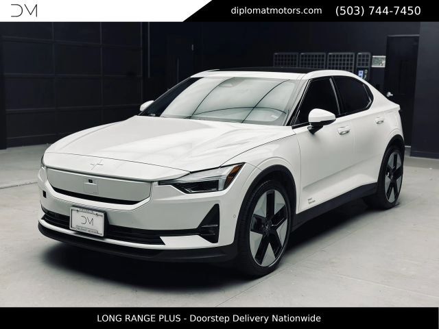 White (Snow) 2024 Polestar 2 Long Range Dual Motor AWD Sedan All-Wheel Drive 1-Speed Automatic