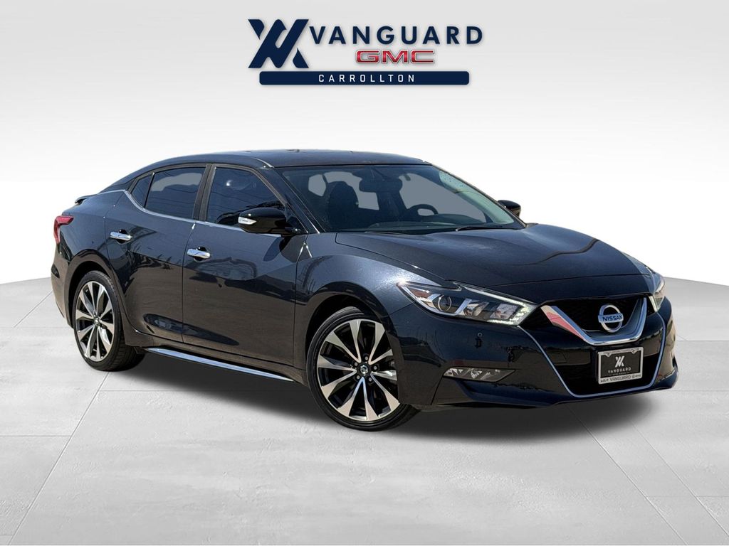 Storm Blue 2016 Nissan Maxima Sedan Front-Wheel Drive Continuously Variable Transmission