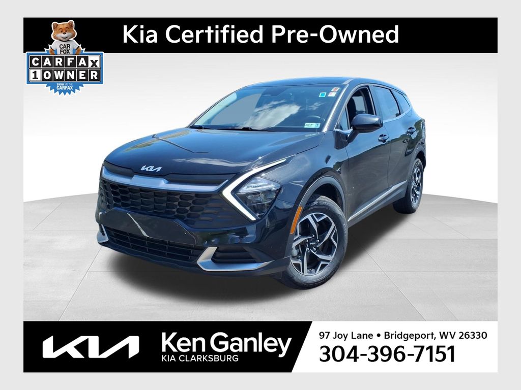 Fusion Black 2023 Kia Sportage SUV / Crossover All-Wheel Drive 8-Speed Automatic