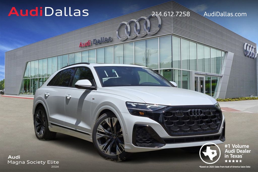 new 2025 Audi Q8 car, priced at $86,715