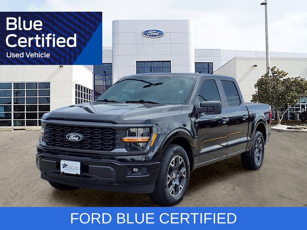 Agate Black Metallic 2024 Ford F-150 Pickup Truck 4X2 Automatic