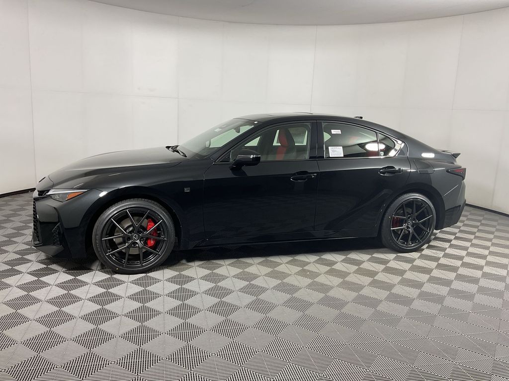 Black (Caviar) 2026 Lexus IS 350 F Sport RWD Sedan Rear-Wheel Drive 8-Speed Dual Clutch