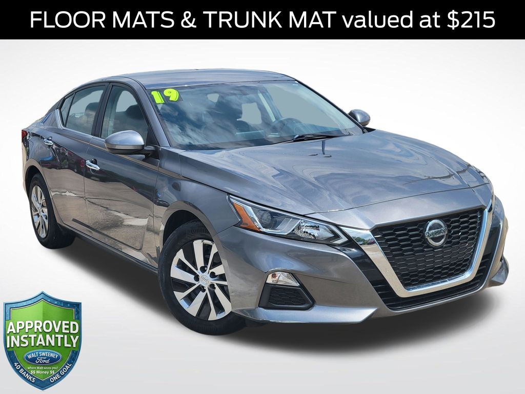Gray (Gun Metallic) 2019 Nissan Altima Sedan Front-Wheel Drive Continuously Variable Transmission