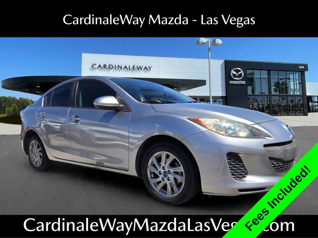 Liquid Silver Metallic 2013 Mazda MAZDA3 Sedan Front-Wheel Drive 6-Speed Automatic