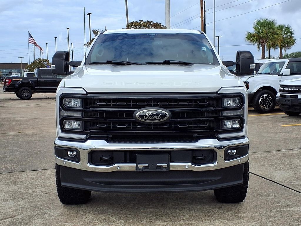 2024 Ford F-350SD Lariat White at Central Houston Nissan