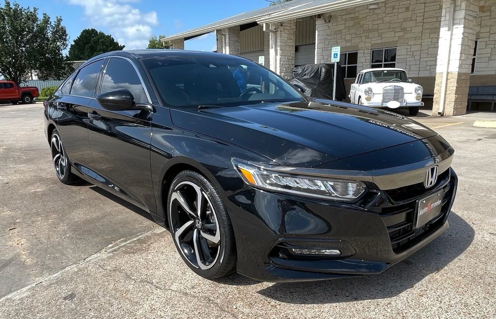 2020 Honda Accord Sport 2.0T Black at DeMontrond Auto Country