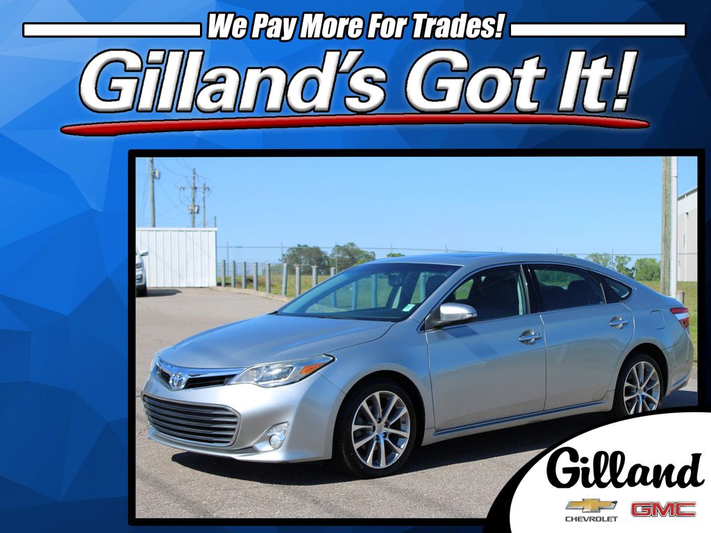 Celestial Silver Metallic 2015 Toyota Avalon XLE Touring Sedan Front-Wheel Drive 6-Speed Automatic