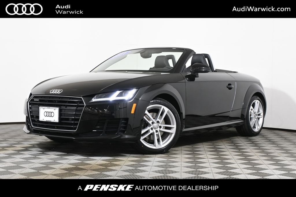 Mythos Black Metallic/Black Roof 2017 Audi TT 2.0T quattro Roadster AWD Convertible All-Wheel Drive 6-Speed Automatic