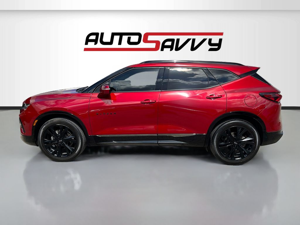 2022 Chevrolet Blazer RS Red at Durrett Motor Company